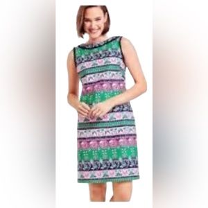 Talbots Tapestry Ultra-Chic Sleeveless Sheath Dress 6 Petite EUC